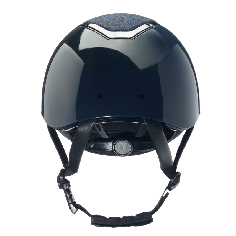 EQX by Charles Owen Kylo Sparkly Riding Hat with MIPS - Navy Gloss/Pewter-2